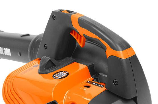 Снижает вибрацию до минимального уровня и тем самым обеспечивает высокий уровень комфорта даже при длительном использовании